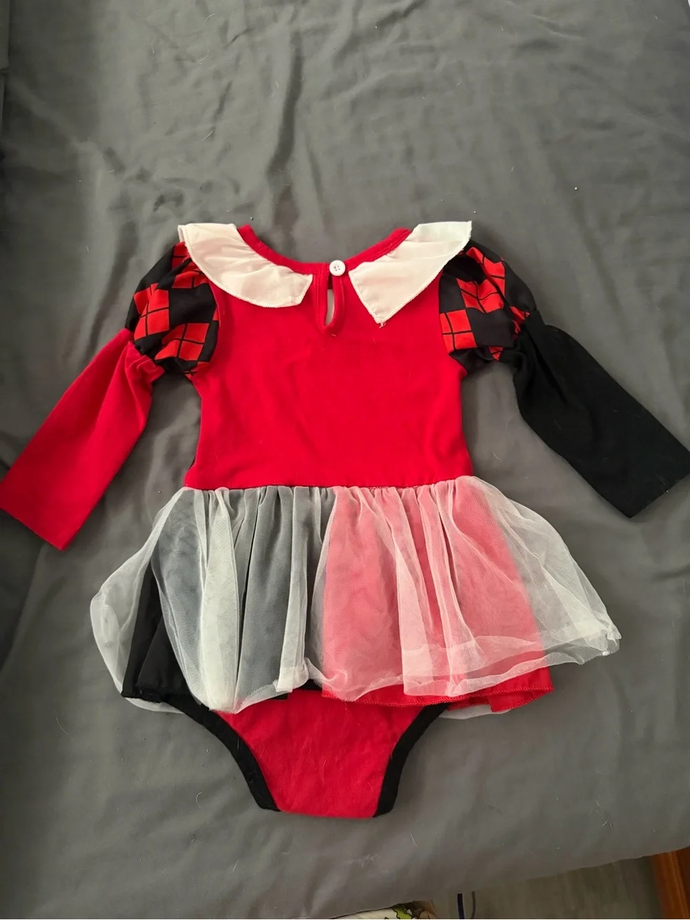 HINTINA Harley Quinn/Clown Halloween Costume Size 90/12-18 Months VGUC